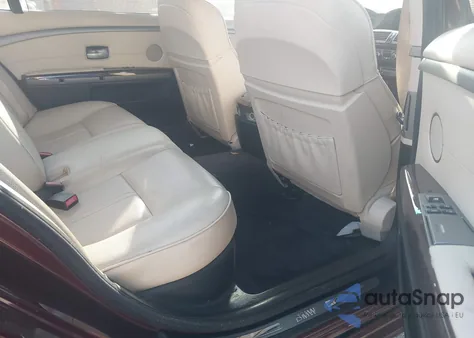 2008 BMW 750Li Li из США, поврежденный, VIN WBAHN83568DT77847